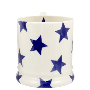 Emma Bridgewater Blue Stars Half Pint Mug